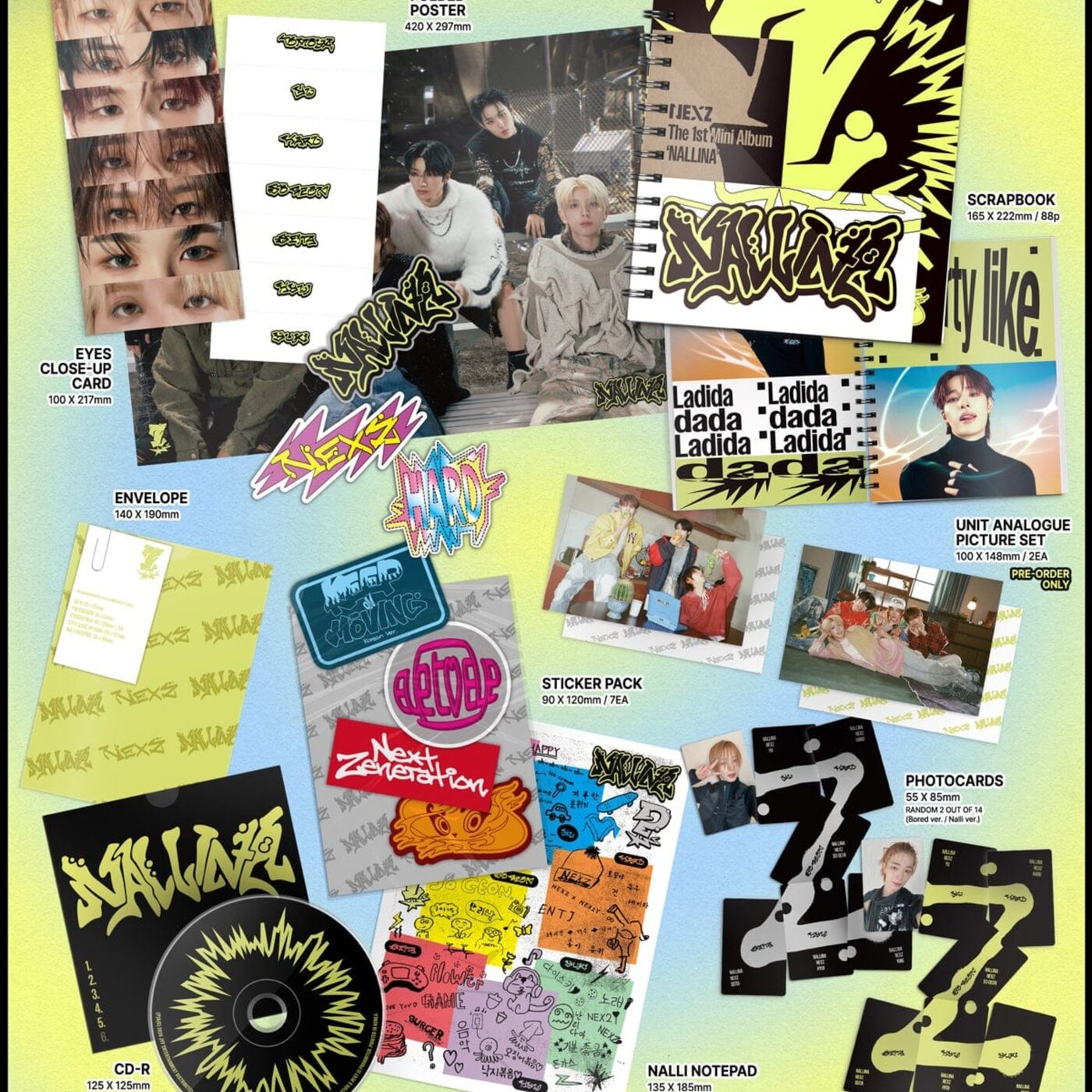 NEXZ - The 1st Mini Album [NALLINA] (Standard Ver.) - Music - Shop